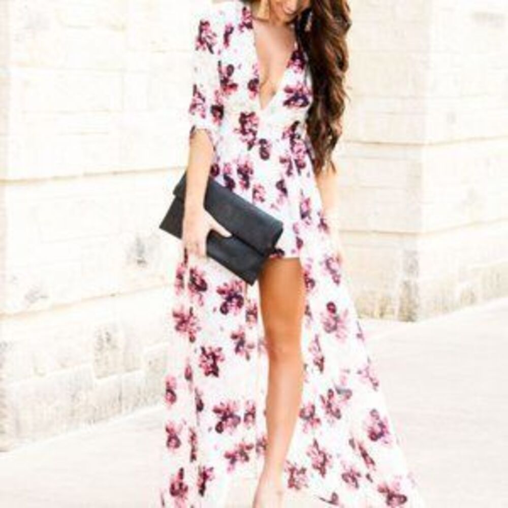 Lovely Floral Romper
